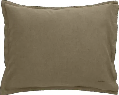 Produktbild von GANT Baumwolle Linen Kissenbezug einzeln Farbe Hunter Green Größe 80x80