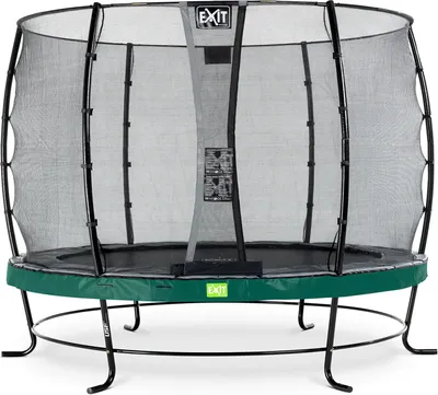 Produktbild von EXIT Elegant Trampolin ø305cm mit Economy Sicherheitsnetz - grün