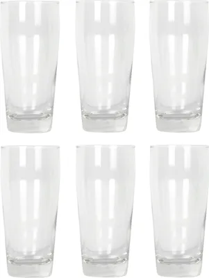 Produktbild von ARCOROC - Professional - Willi Becher, 6 Stück, Bierglas Wassserglas oder Saftglas, geeicht bis 0,2l