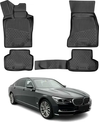Obrázek produktu pro Gumové koberečky OMAC pro BMW řady 7 G11 G12 2015-2022 černé 4x