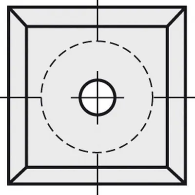 Immagine prodotto di BRÜCK HW-VS 14 x 14 x 1,2 mm HC35 con 4 taglienti | 23014014
