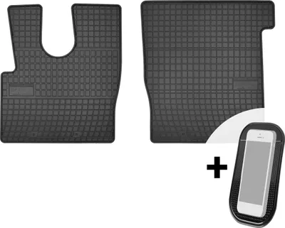 Produktbild von Gummimatten Auto Fußmatten Automatten Passgenau 2-teilig Set - passend für DAF XF 106 Euro 6 ab 2014