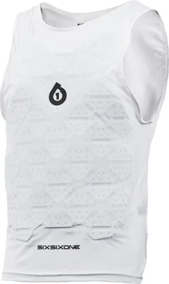 Produktbild von SixSixOne Unisex Protektorenshirt Ärmellos Blaster Shirt, Weiß, S/M