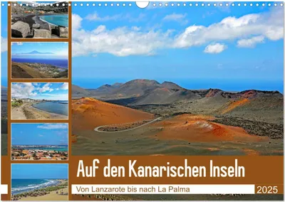 Produktbild von Auf den Kanarischen Inseln (Wandkalender 2025 DIN A3 quer), CALVENDO Monatskalender
