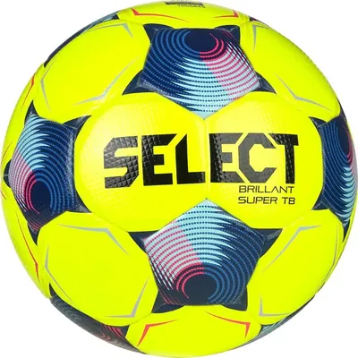 Productafbeelding van Select Brillant Super Tb V25 Wedstrijdbal - Fluogeel | Maat: 5
