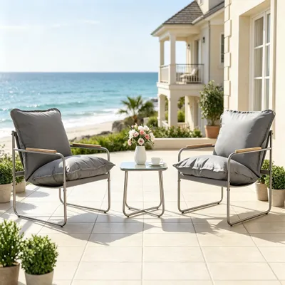 Immagine prodotto di Set di mobili da balcone, set di mobili da giardino, set di mobili da terrazza