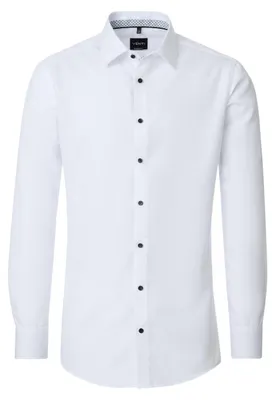Produktbild von VENTI Herren Businesshemd Langarm Kent Modern-Fit Weiß 37