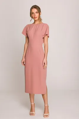 Produktbild von Stylove Midikleid für Frauen Tomorina S398 rosa S