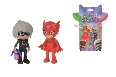 Immagine prodotto di Simba PJ Masks Set di personaggi Eulette+Luna