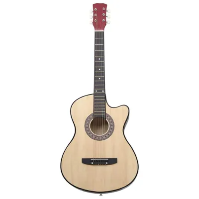 Immagine prodotto di Chitarra Acustica Western con 6 Corde 38" in Legno di Tiglio