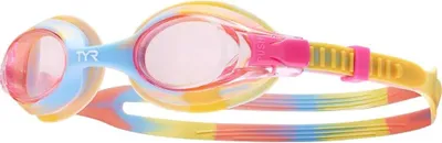 Produktbild von Tyr Swimple Tie Dye Kinderschwimmbrille Rosa Jungen,Mädchen Rosa One Size