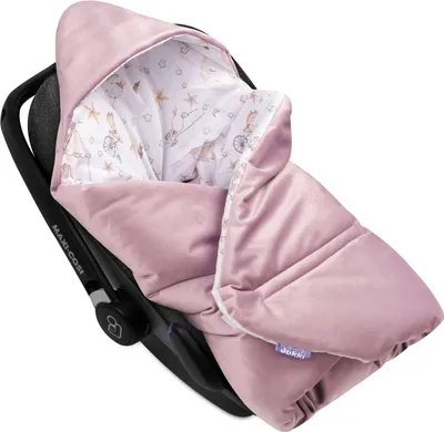 Produktbild von Candy Circus & Heather Soft Velvet Decke für Kindersitz