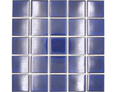 Produktbild von Keramikmosaik SD 651 blau 30,4x30,4 cm