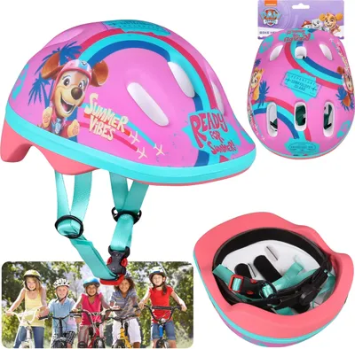 Produktbild von Paw Patrol Skye Liberty Rosa Kinderfahrradhelm, Mädchen, verstellbar 44-48 cm