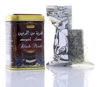 Duftstein Schwarzer Moschus, Naturprodukt, 25 g, 1 Stück