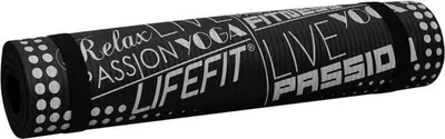Zdjęcie produktu dla LIFEFIT® YOGA MAT EXKLUZIV, 100x58x1cm, czarna