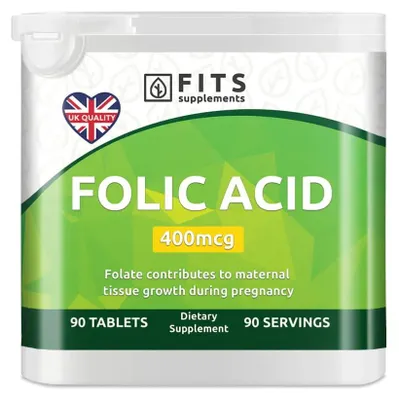 Produktbild von Folsäure 400 µg, 90 Tabletten
