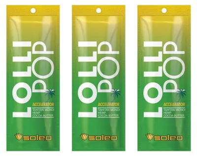 Image de Soleo Lolli Pop Accélérateur de bronzage x3pc