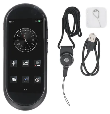 Image de Traducteur vocal 4G WiFi en ligne/hors ligne 138 langues Haute précision Traducteur vocal bidirectionnel IA en temps réel