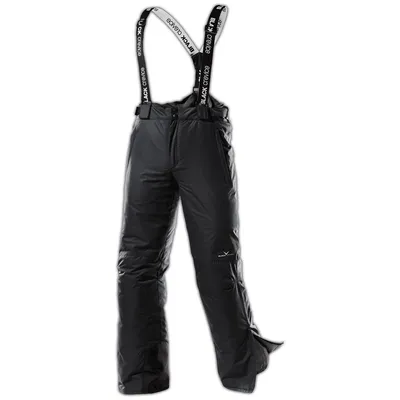 Obrázok produktu pre BLACK CREVICE - Pánske lyžiarske a snowboardové nohavice - 5000 mm vodný stĺpec | Farba: Black | Veľkosť: L/52