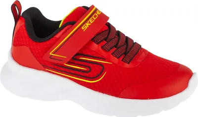 A single red sneaker with white soles and black laces is shown against a white background.