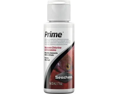 Obrázek produktu pro Seachem Prime koncentrovaný kondicionér k odstranění chlóru, čpavku a těžkých kovů 50 ml
