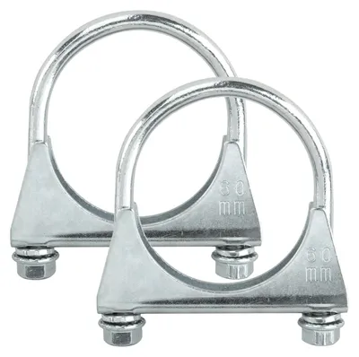 Immagine prodotto di Solidchoice - 2 morsetti in acciaio inossidabile per il fissaggio di tubi
