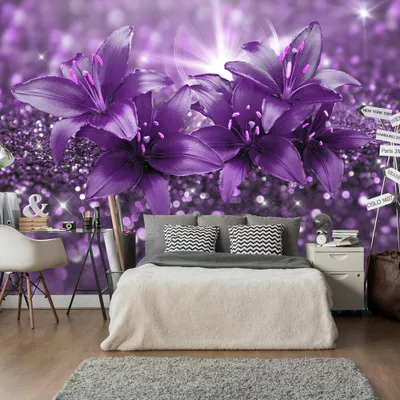 Produktbild von Basera Fototapete Lilienmotiv b-A-0304-a-c, Vliestapete, 300x210 cm