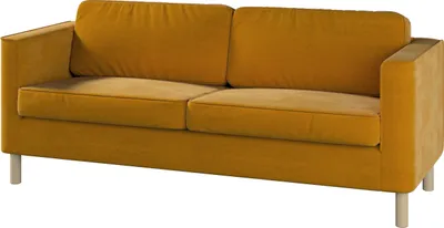 Produktbild von Dekoria Bezug für Pärup 3-Sitzer Sofa, honiggelb,