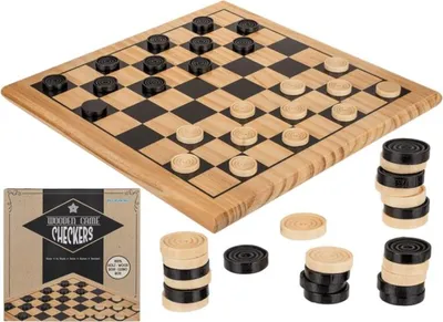Obrázok produktu pre Drevená hra Out of the Blue Checkers