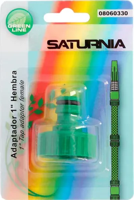 Immagine prodotto di Adattatore per tubo flessibile in plastica con attacco da 1" Blister