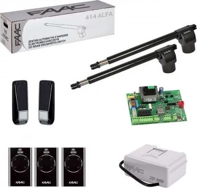 Immagine prodotto di Operatore Per Cancelli A Battente - Kit Di Avviamento Alfa Short