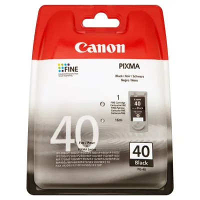 Immagine prodotto di Canon PG 40 Cartuccia Ink Nero Ip1200 1300