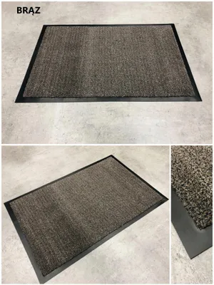 Zdjęcie produktu dla Wycieraczka melanżowa OLIMP 80x120 szara