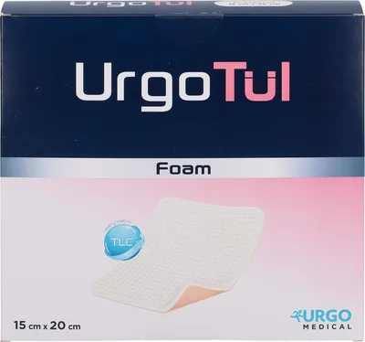 Image de Pansement Urgotül Foam 15x20 cm 10 pces