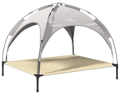 Immagine prodotto di Letto per Cani 104 x 86 x 84,5 cm Acciaio Grigio Argento