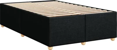 Produktbild von Bettgestell ohne Matratze Schwarz 120x190 cm Stoff
