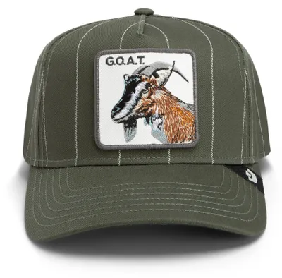 Produktbild von Goorin Bros. OG Trucker Cap Pinstripe Goat Palm Green