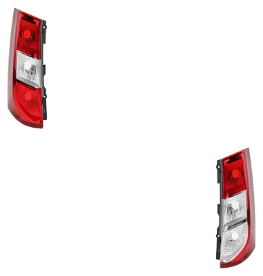 Produktbild von Heckleuchte passend für Dacia Dokker 11/2012- Set Links und Rechts 265556730R 265551619R 265500284R 265509604R Johns