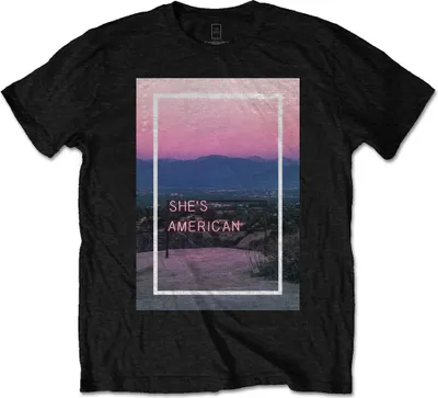 Produktbild von The 1975 She's American Black XL T-Shirt