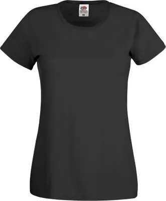 Produktbild von Damen T-Shirt Original-T - Schwarz, XS