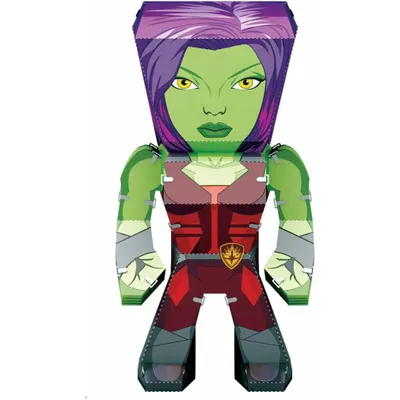 Produktbild von Metal Earth Gamora, Bausatz, Metall