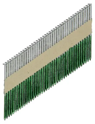 Image de Clous à bois, 34°, 2,8 x 75 mm, 2500 pièces, galvanisés