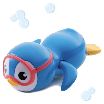 Produktbild von Munchkin Swimming Penguin, Badetier, Junge/Mädchen, 0,9 Jahr(e), Blau, Gelb
