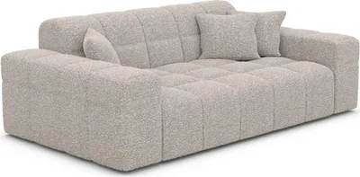 Produktbild von Bouclé 2-Sitzer Couch Nivara Sand