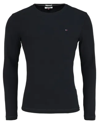 Immagine prodotto di Maglia a maniche lunghe Tommy Jeans, modello Tjm Original Rib, codice prodotto DM0DM04409, realizzata in maglia