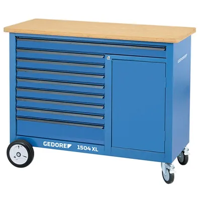 Productafbeelding van GEDORE 1504 XL 1710: Rollwerkbank, 1,25 meter breed, artikelnummer 2259001