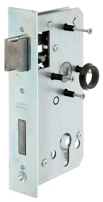 Produktbild von Alberts Ersatzschloss Dornmaß 55 mm | verzinkt | Höhe: 167 mm | Tiefe: 85 mm