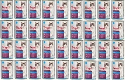 Zdjęcie produktu dla Karma mokra dla kota TROPI z rybą w sosie 415 g x 36 szt RYBA