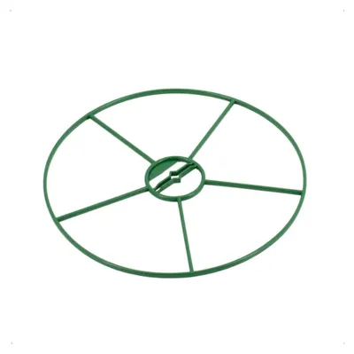 Produktbild von Staudenhalter 3er-Set (Rund, Kunststoff) in Grün, Durchmesser 30 cm